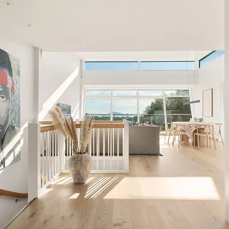 Ferienhaus Seaview And Private Roof Terrace With Jacuzzi In Lofoten *