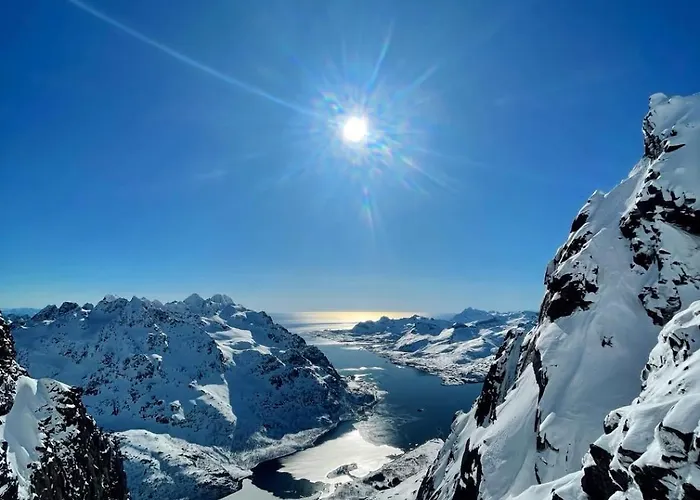Ferienhaus Seaview And Private Roof Terrace With Jacuzzi In Lofoten *